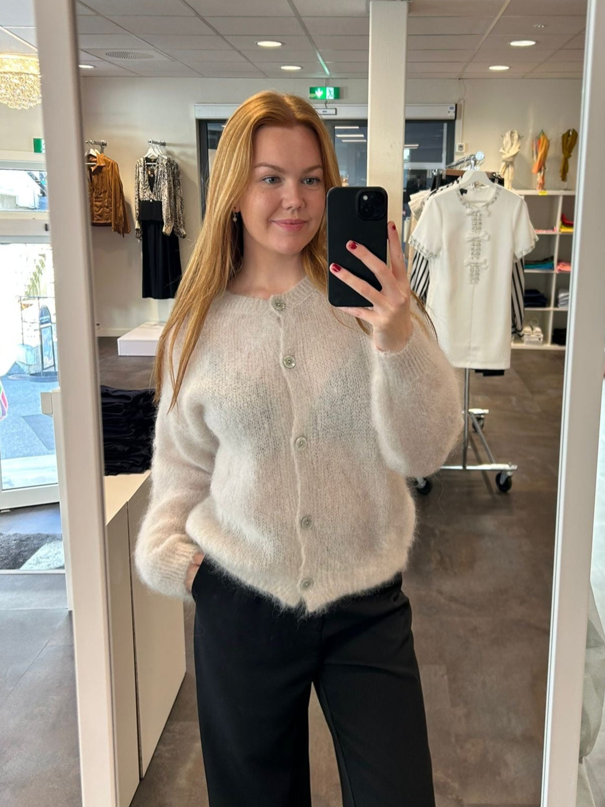 Mohair cardigan