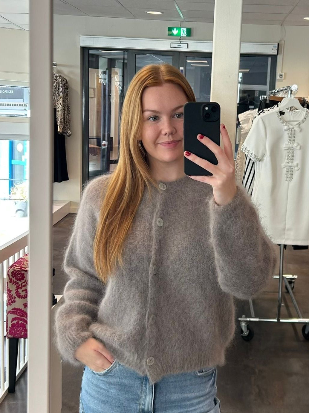 Mohair cardigan
