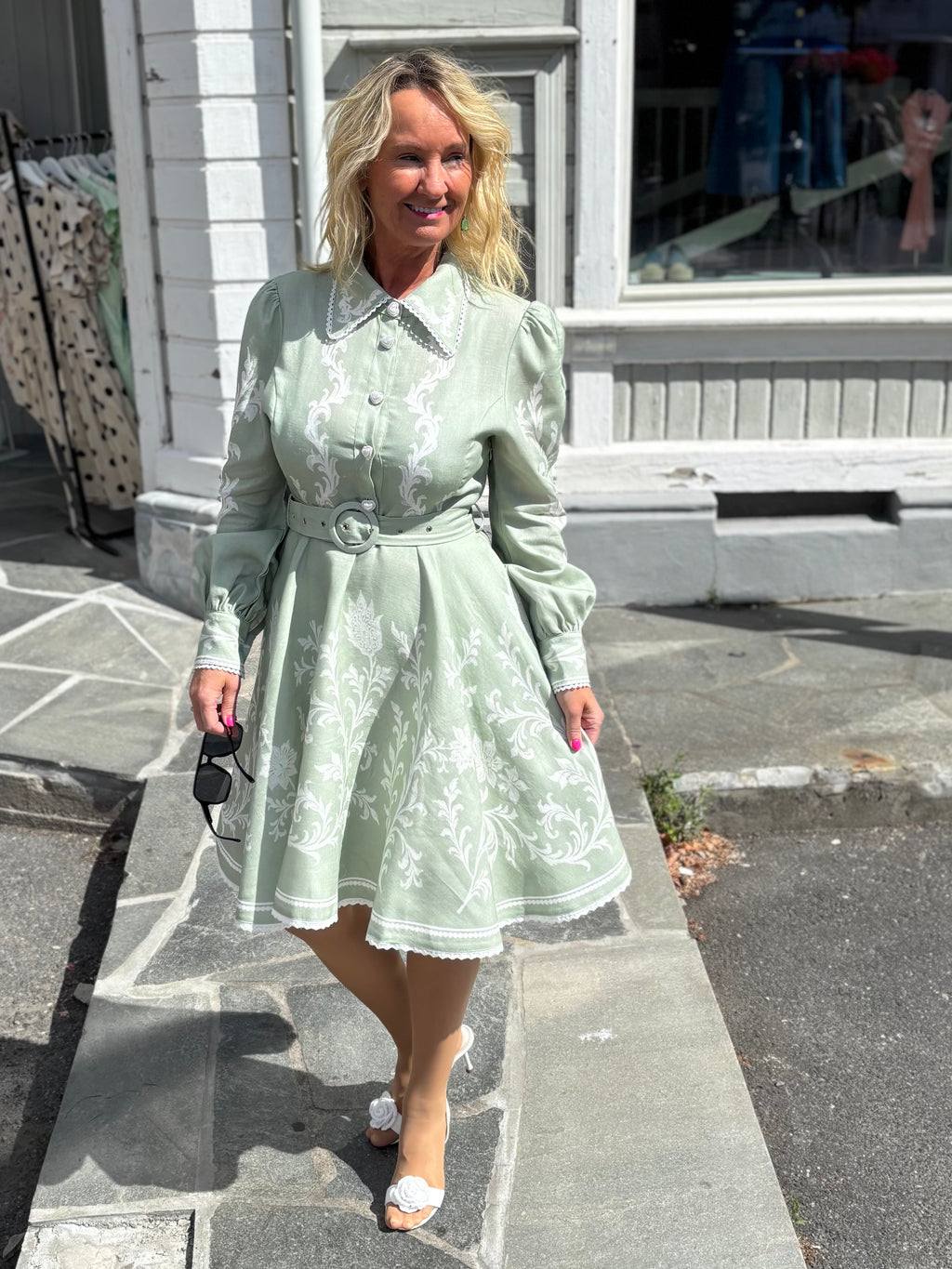 Morena kjole grønn