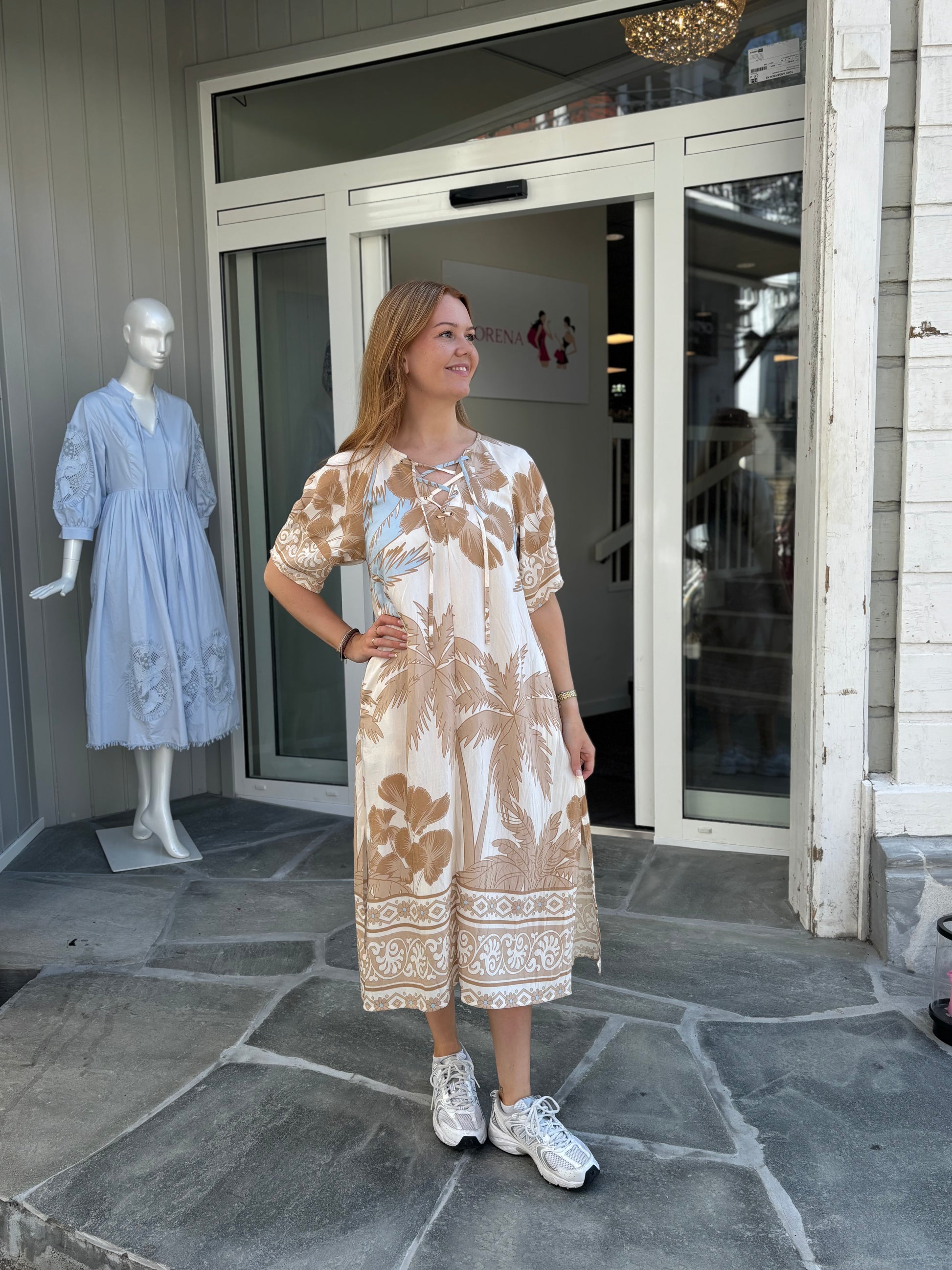 The palm tree dress