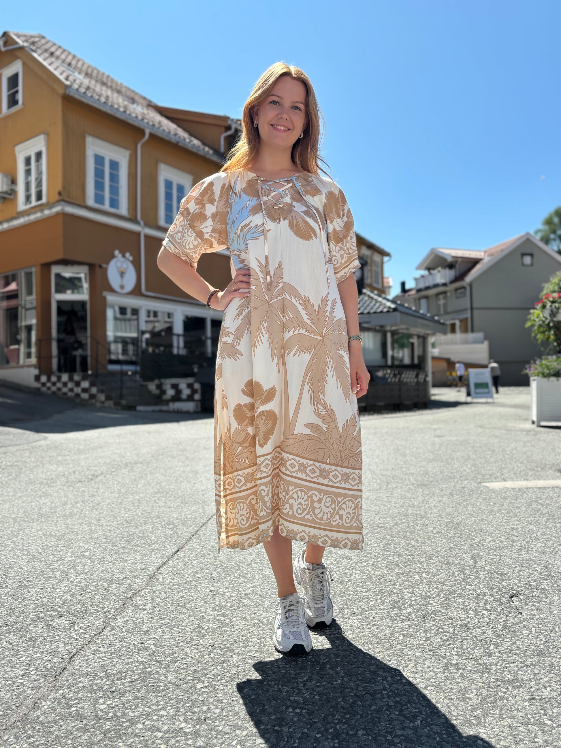 The palm tree dress