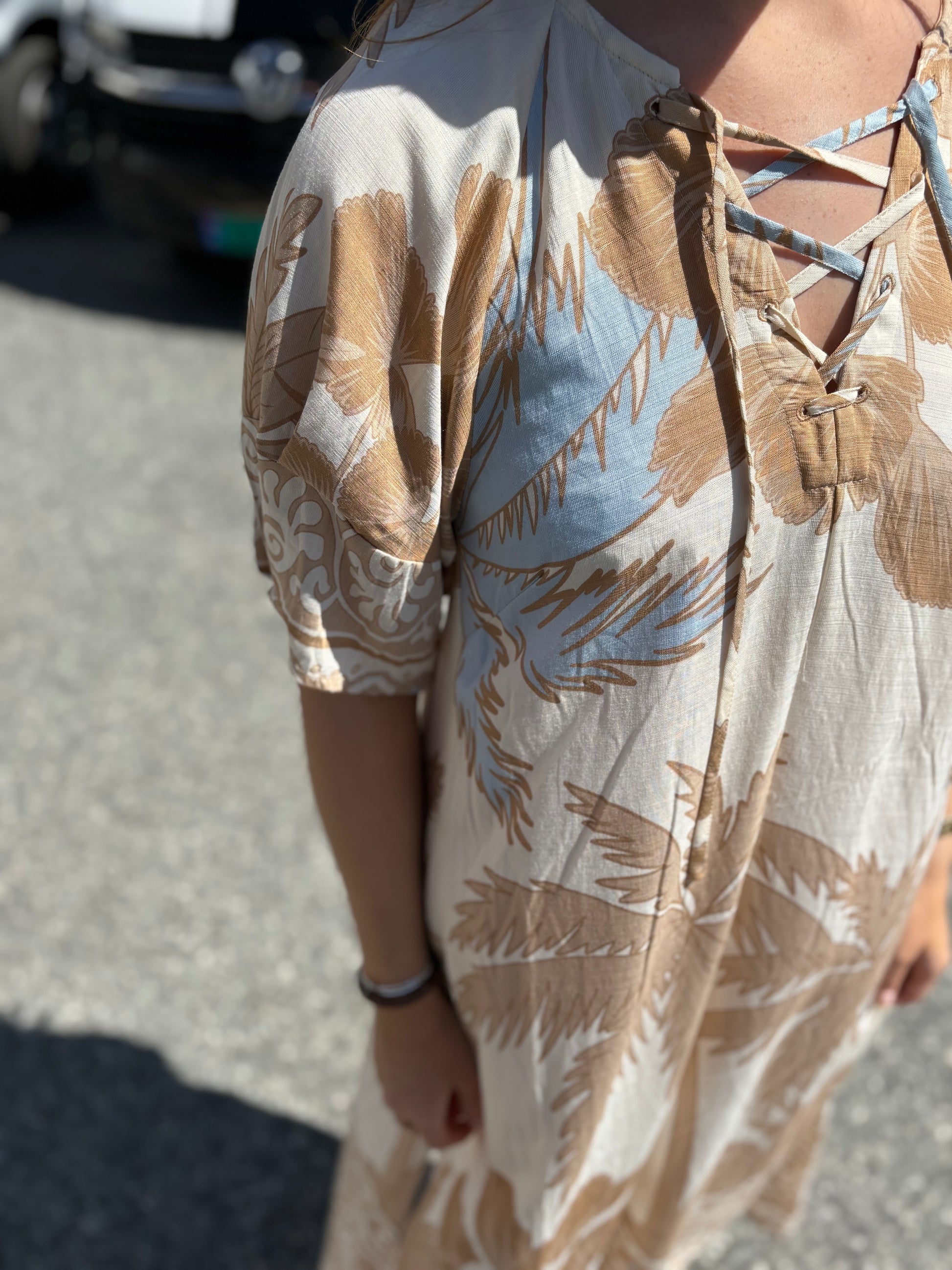 The palm tree dress