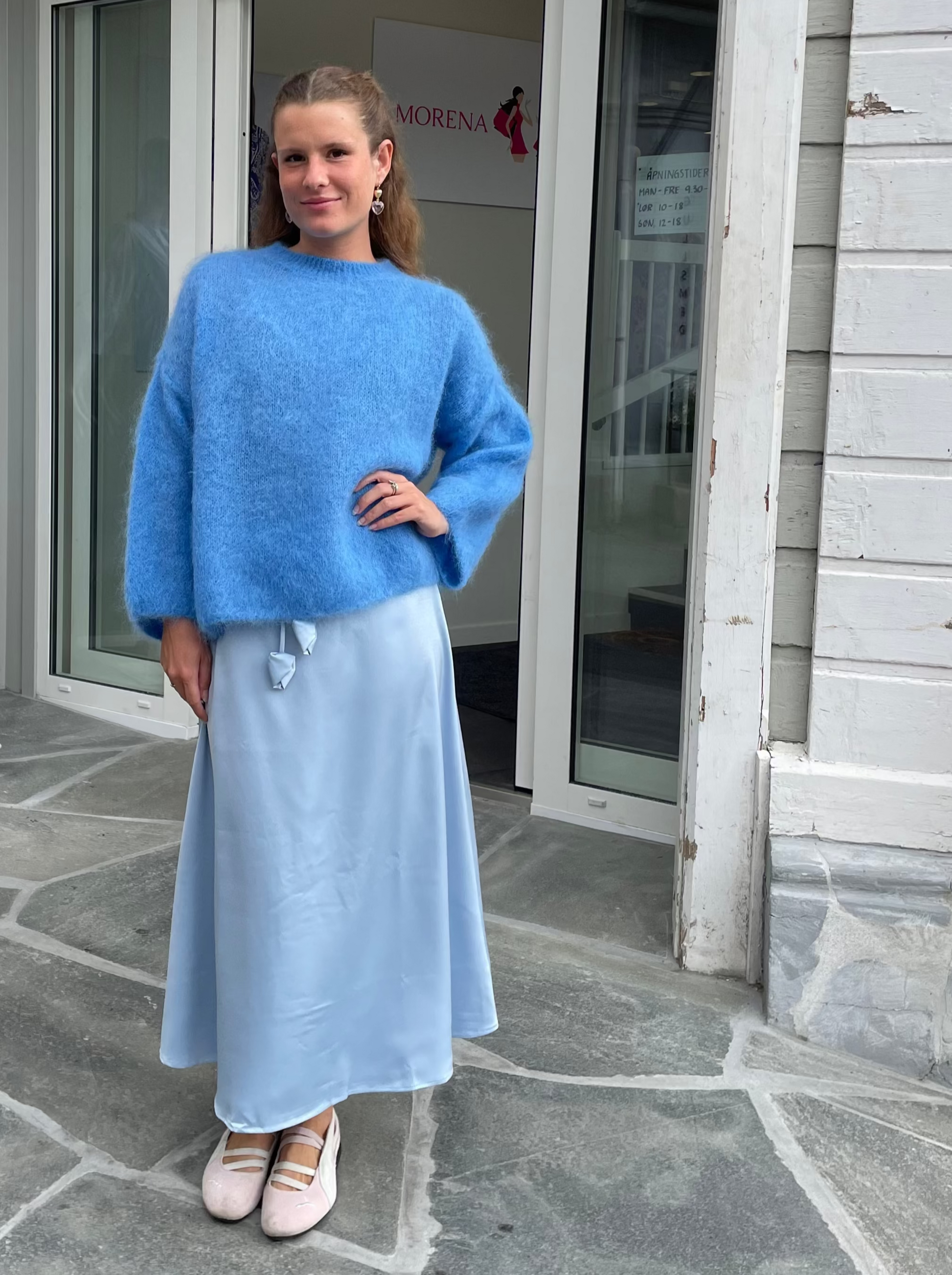 Mohair genser