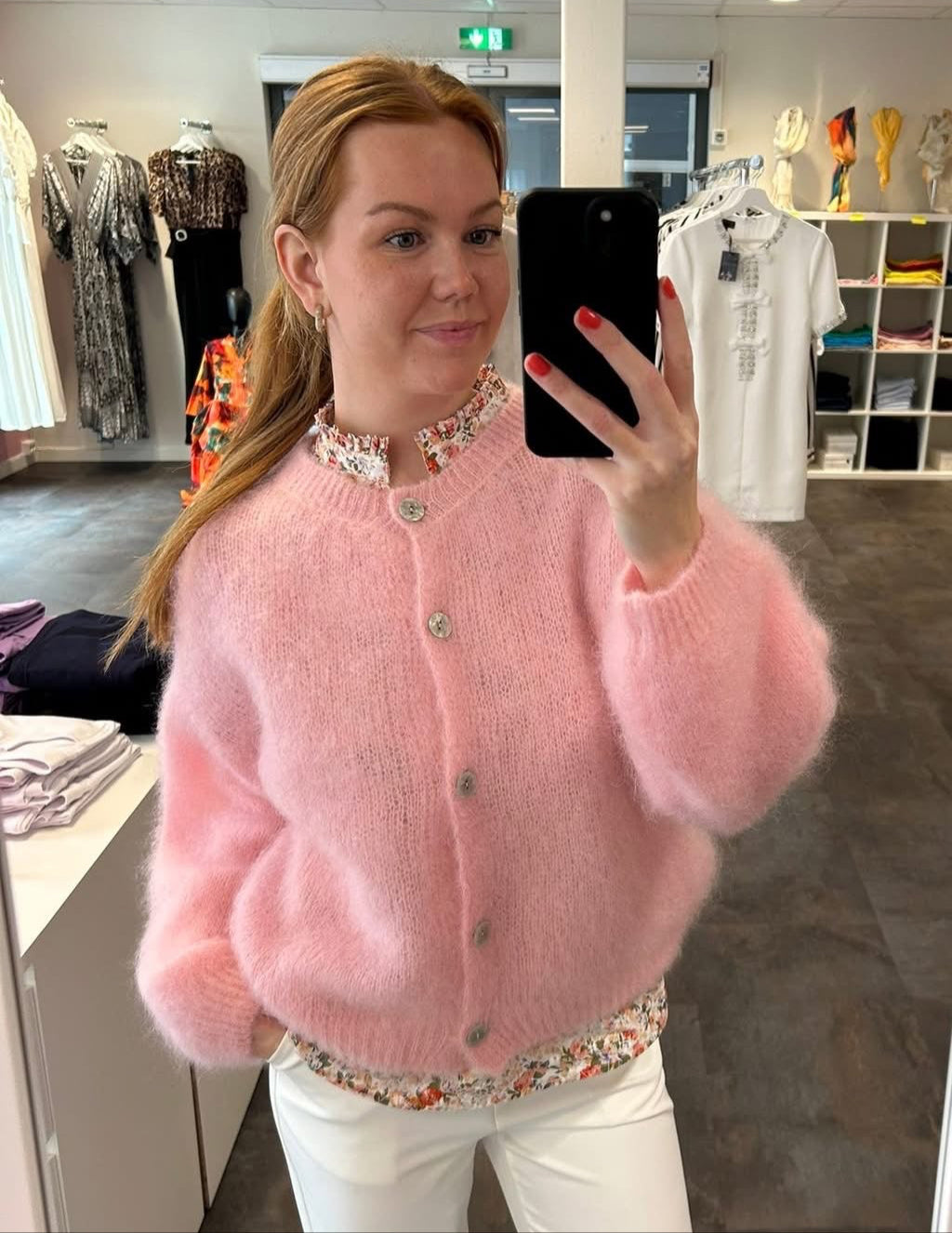 Mohair cardigan
