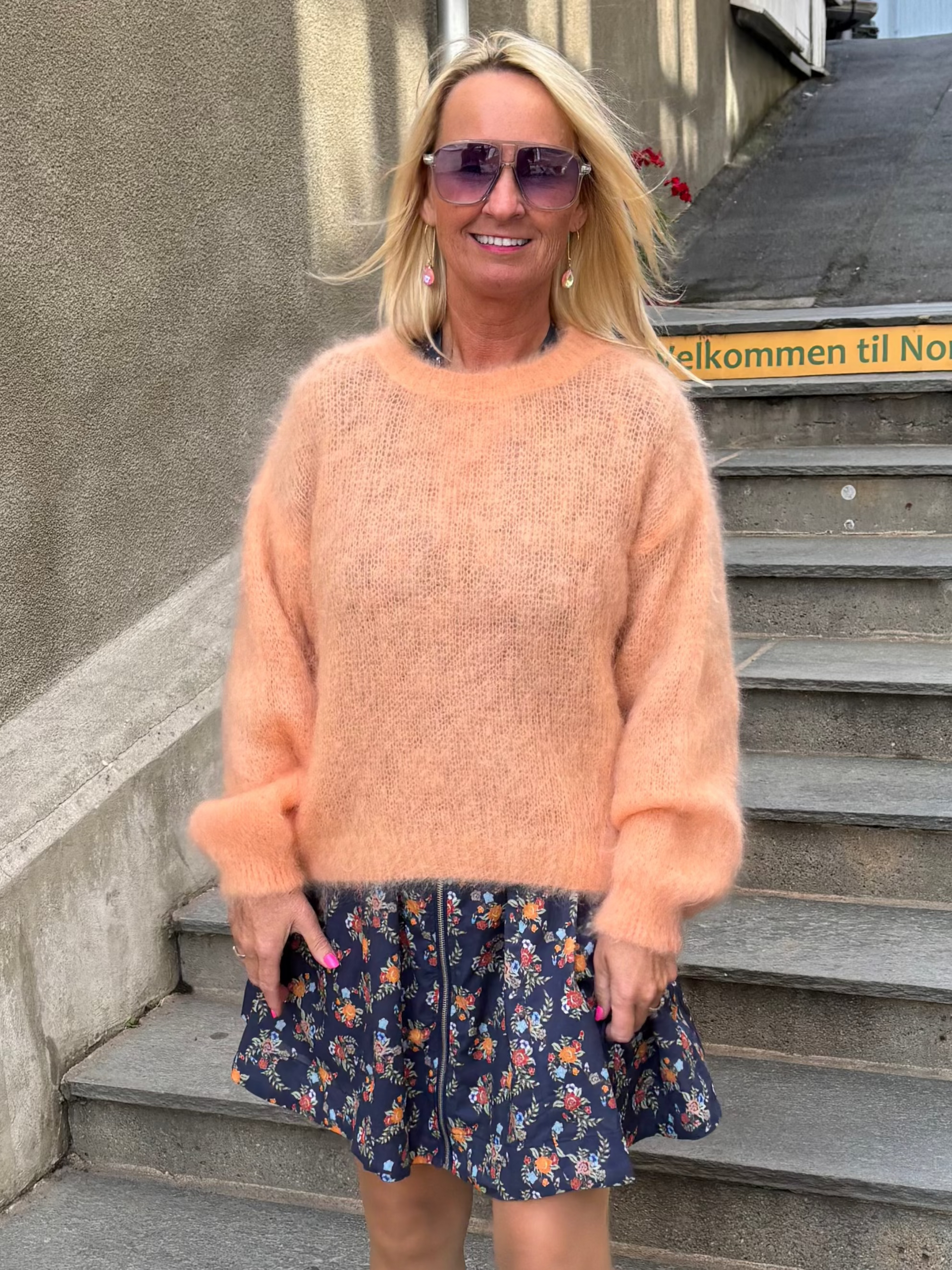 Mohair genser