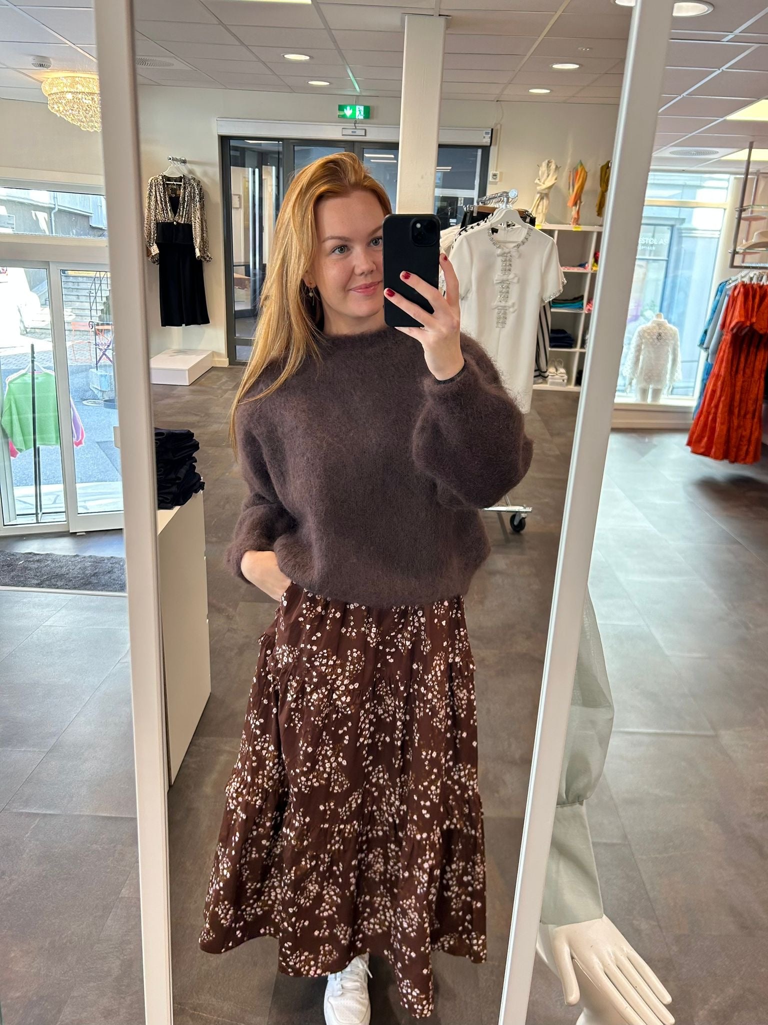 Mohair genser