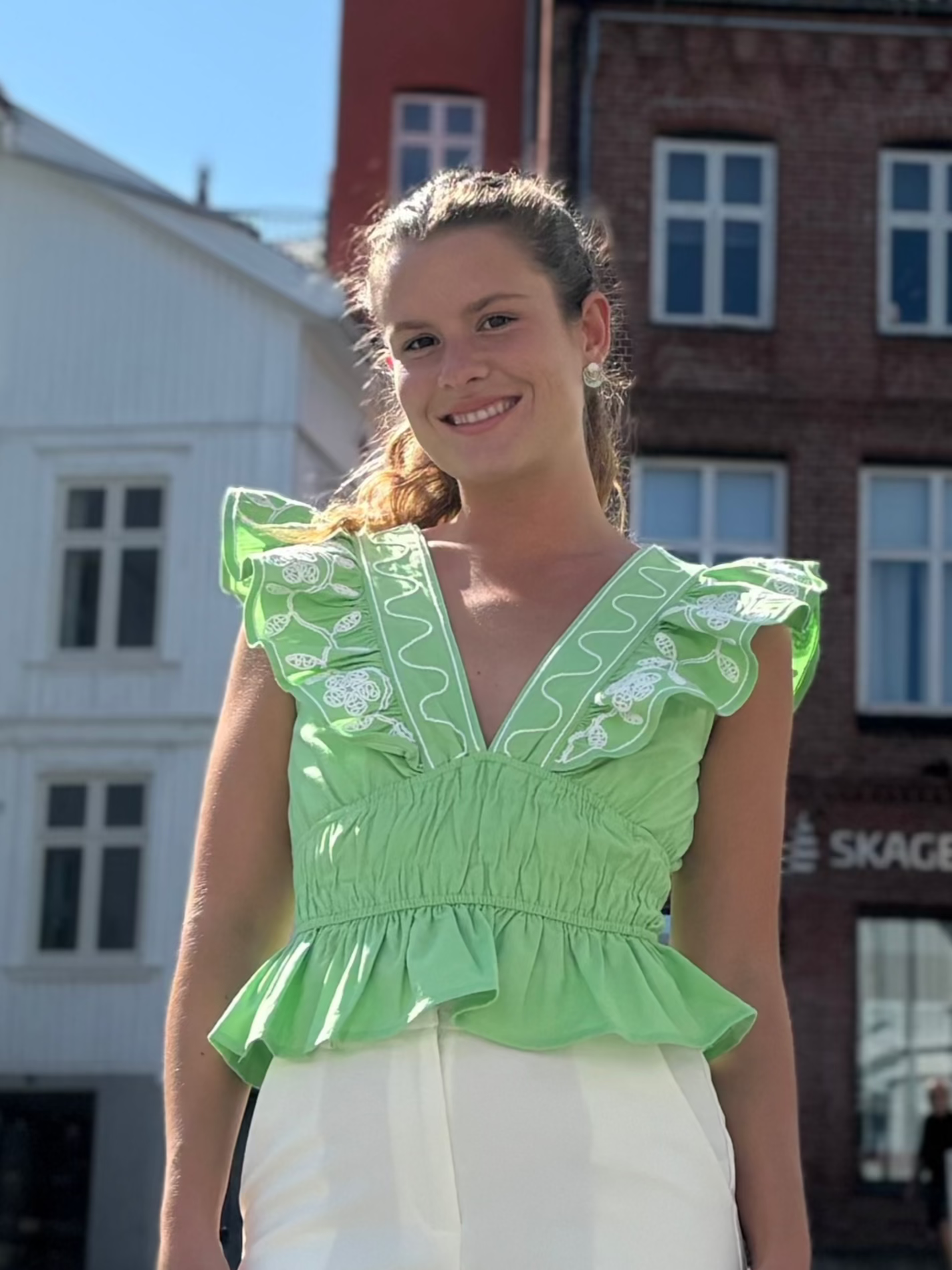 Pistasj grønn topp