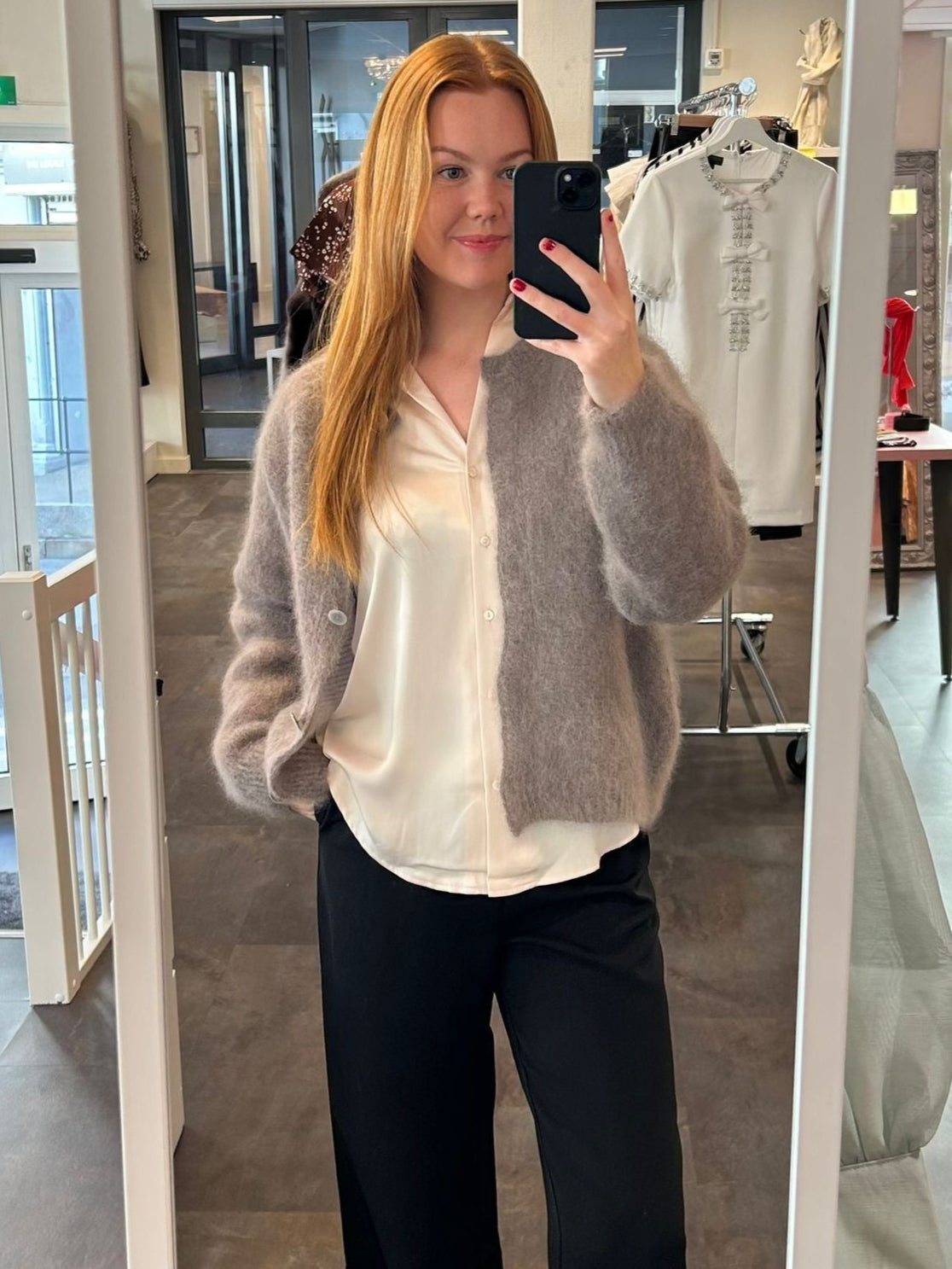 Mohair cardigan