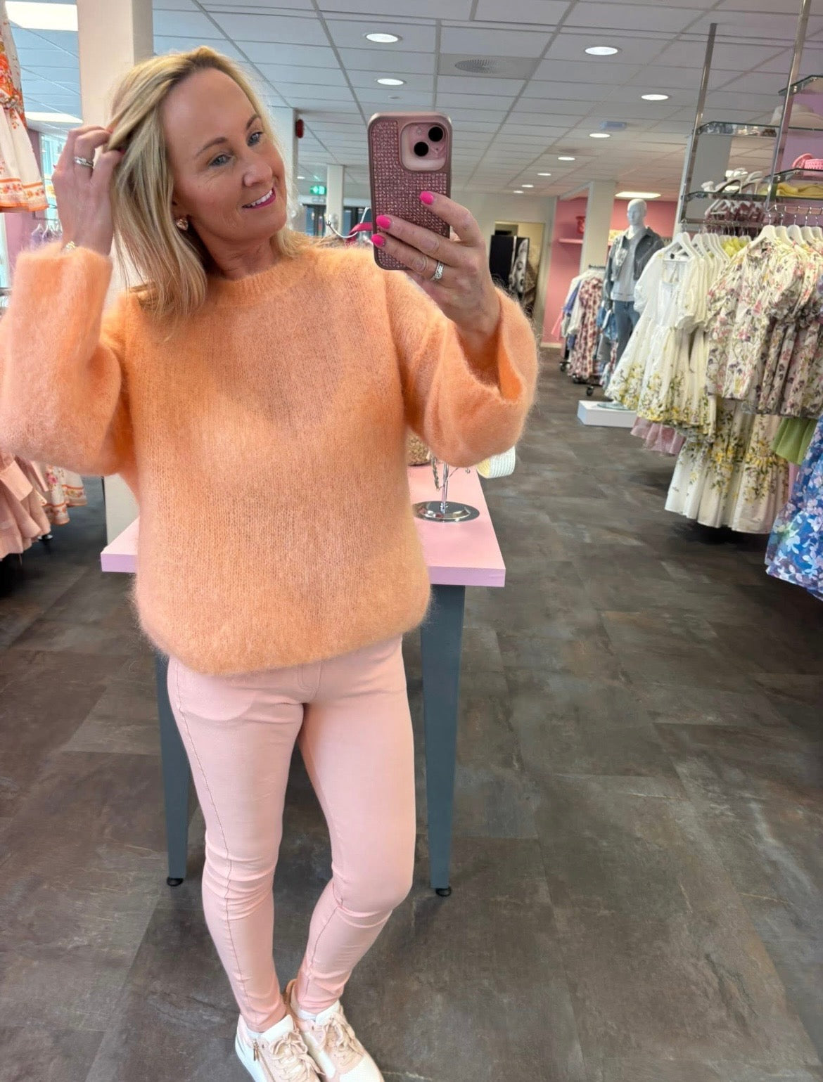 Mohair strikk